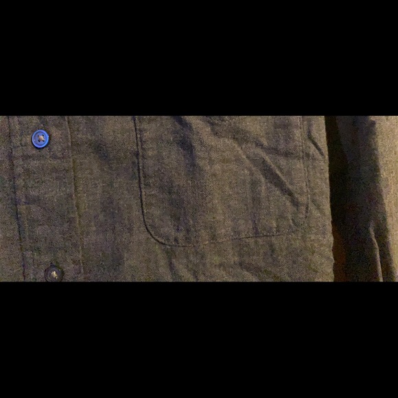 Gray UNIQLO Button Down Long Sleeve S - Picture 4 of 4